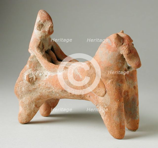 Chariot with Horse and Driver, 1st century BCE-1st century CE. Creator: Unknown.