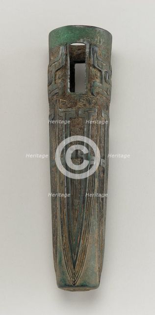 Chariot fitting: axle cap, Shang dynasty, ca. 1600-1050 BCE. Creator: Unknown.