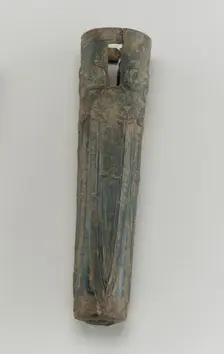 Chariot fitting: axle cap, Shang dynasty, ca. 1600-1050 BCE. Creator: Unknown