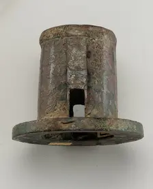 Chariot fitting: axle cap, Zhou dynasty, 1050-221 BCE. Creator: Unknown