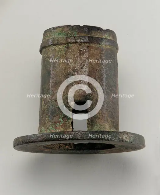 Chariot fitting: axle cap, Zhou dynasty, 1050-221 BCE. Creator: Unknown.