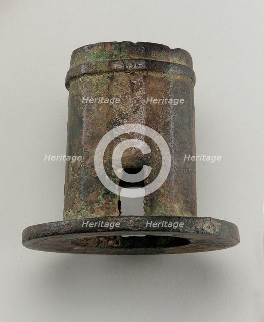 Chariot fitting: axle cap, Zhou dynasty, 1050-221 BCE. Creator: Unknown.