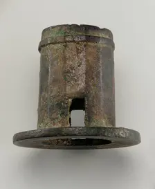 Chariot fitting: axle cap, Zhou dynasty, 1050-221 BCE. Creator: Unknown