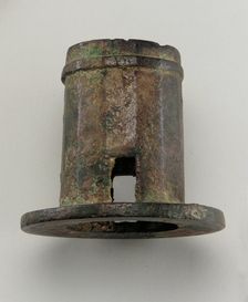 Chariot fitting: axle cap, Zhou dynasty, 1050-221 BCE. Creator: Unknown