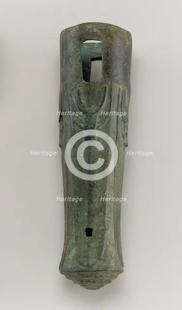 Chariot fitting: arch cap, Zhou dynasty, 1050-221 BCE. Creator: Unknown.