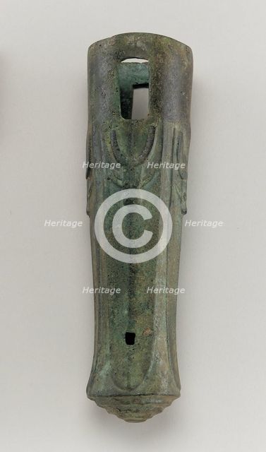 Chariot fitting: arch cap, Zhou dynasty, 1050-221 BCE. Creator: Unknown.