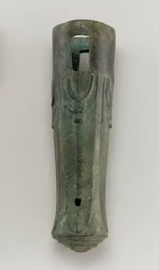 Chariot fitting: arch cap, Zhou dynasty, 1050-221 BCE. Creator: Unknown