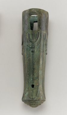 Chariot fitting: arch cap, Zhou dynasty, 1050-221 BCE. Creator: Unknown