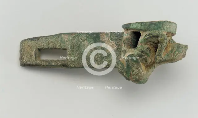 Chariot fitting: linch pin, Eastern Zhou dynasty, 770-221 BCE. Creator: Unknown.