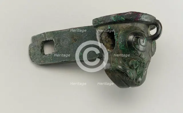 Chariot fitting: linchpin, Zhou dynasty, 1050-221 BCE. Creator: Unknown.
