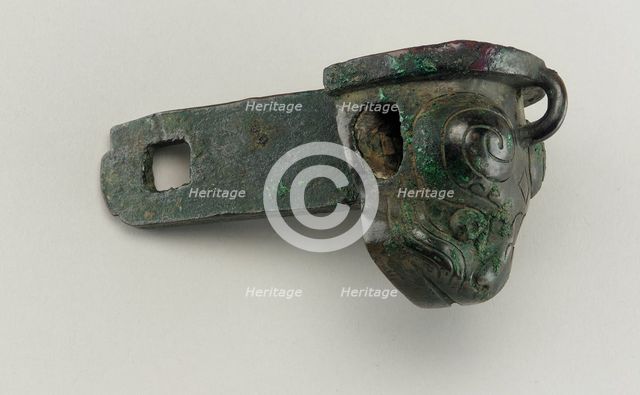 Chariot fitting: linchpin, Zhou dynasty, 1050-221 BCE. Creator: Unknown.