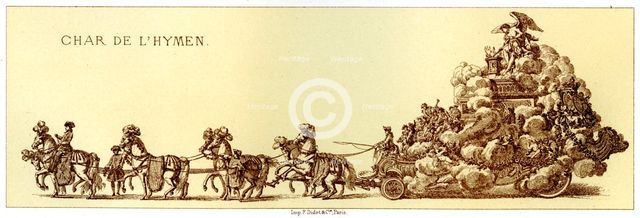 Chariot Of The Hymen, (1885). Artist: Unknown