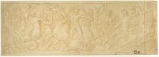 Chariot of Neptune Surrounded by Tritons, Nymphs, and Putti, n.d. Creator: Unknown