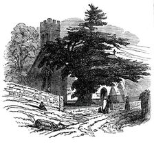 Charlecombe Church, near Bath, 1845. Creator: Unknown