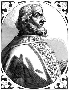 Charlemagne (712-814), Holy Roman Emperor and King of the Franks, 16th century (1849)