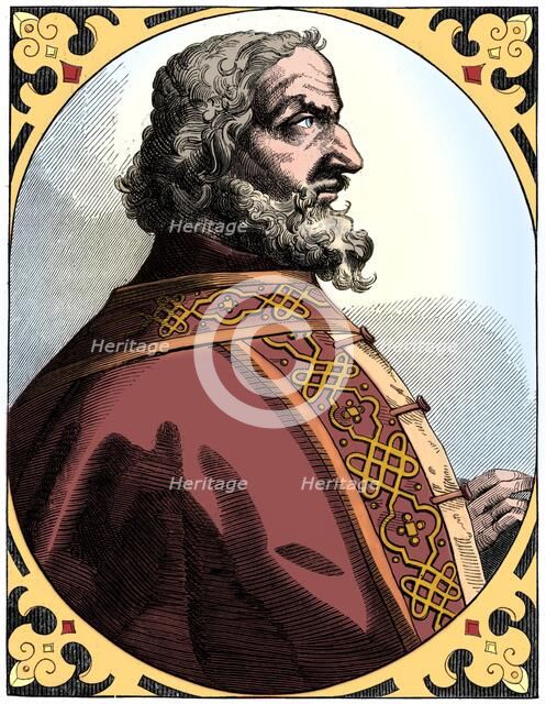 Charlemagne (712-814), Holy Roman Emperor and King of the Franks, 16th century (1849). Artist: Unknown.