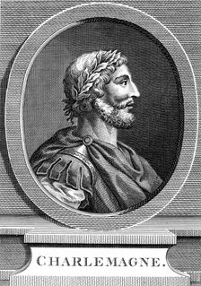 Charlemagne, king of the Franks