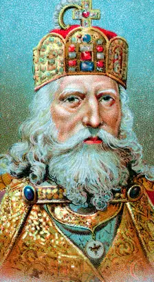 Charlemagne, king of the Franks, c1920