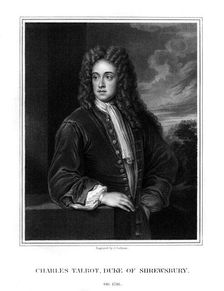 Charles Talbot, 1st Duke of Shrewsbury, British politician, (1831). Artist: J Cochran