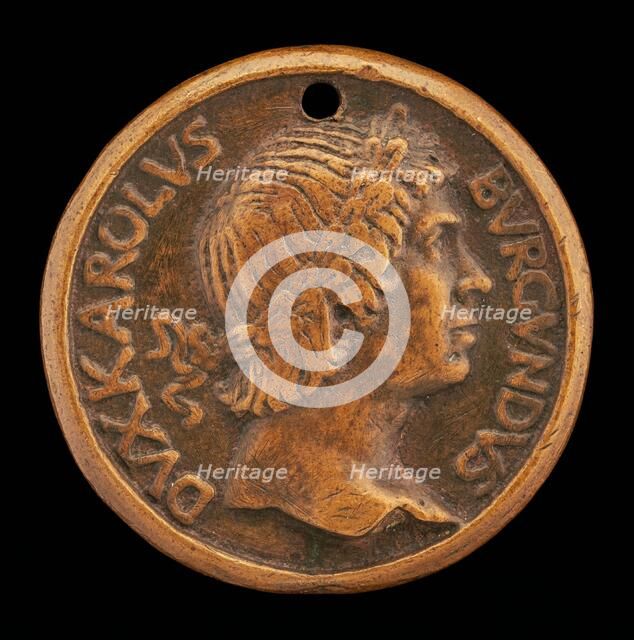 Charles the Bold, 1433-1477, Duke of Burgundy 1467 [obverse], 1474. Creator: Giovanni Candida.