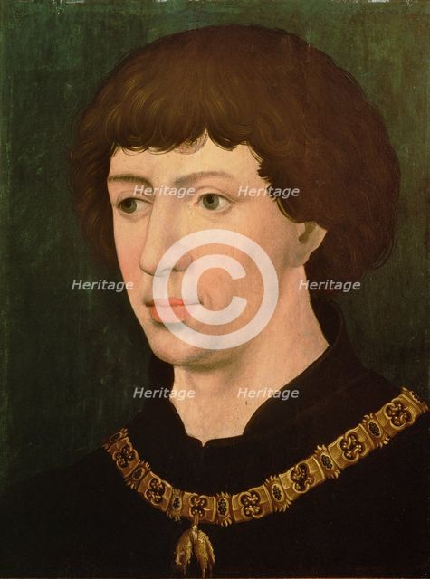 Charles the Bold, ca 1460. Artist: Anonymous  