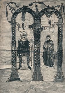 Charles The Great and His Wife, after the Earliest Portrait c775, (1907)