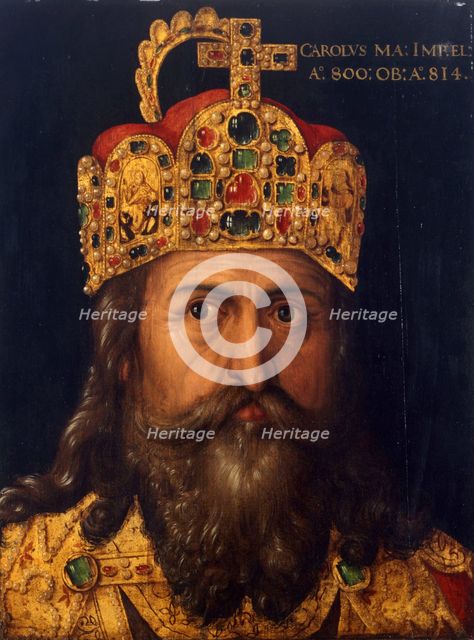 Charles the Great. Artist: Dürer, Albrecht, (Workshop)  