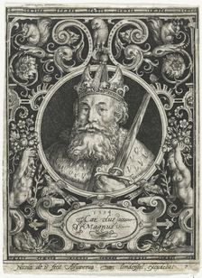 Charles the Great, King of the Franks, 1594. Artist: Bruyn, Nicolaes de (1571-1656)