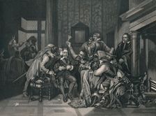 Charles The First In The Guard Room 1649, (mid 19th century). Creator: J Rogers