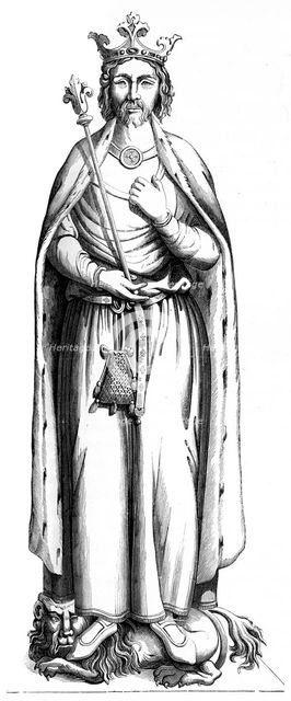 Charles the Simple (879-929), 16th century (1849). Artist: Unknown