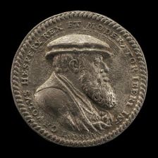 Charles V, 1500-1558, King of Spain 1516-1556, Holy Roman Emperor 1519 [obverse], 1542. Creator: Ludwig Neufahrer