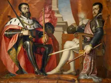 Charles V and Philip II, 1639. Creator: Antonio Arias Fernández