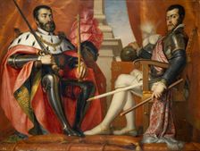 Charles V and Philip II, 1639. Creator: Antonio Arias Fernández