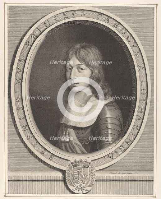 Charles V, duc de Lorraine, 1660. Creator: Robert Nanteuil.
