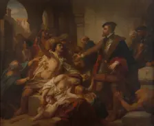 Charles V Frees the Slaves in Tunis, 1873. Creator: Nicaise de Keyser