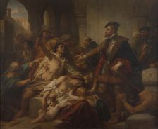 Charles V Frees the Slaves in Tunis, 1873. Creator: Nicaise de Keyser
