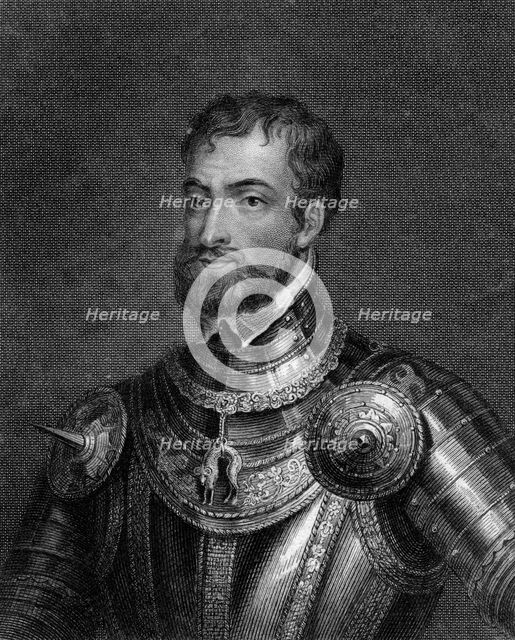Charles V, Holy Roman Emperor, (19th century).Artist: E Scriven
