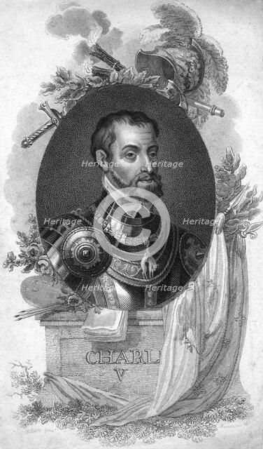 Charles V, Holy Roman Emperor. Artist: Unknown