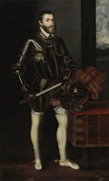 Charles V in Armour, early 17th century. Creator: Unknown