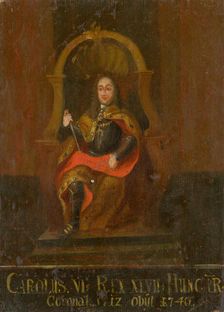 Charles VI (1685-1740), King of Hungary and Croatia, First half of the 18th cent.. Creator: Anonymous