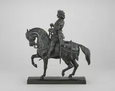 Charles VII Victorious, model 1836/1840 and 1857, cast by 1873. Creator: Antoine-Louis Barye