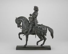 Charles VII Victorious, model 1836/1840 and 1857, cast by 1873. Creator: Antoine-Louis Barye