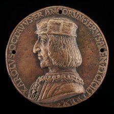 Charles VIII, 1470-1498, King of France 1483, 1494/1495. Creator: Niccolo Fiorentino