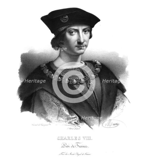 Charles VIII, King of France, (c1820s). Artist: Maurin.