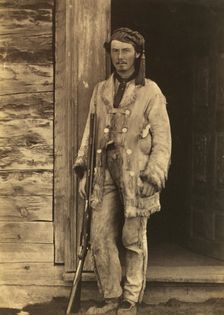 Charles W Wilson, full-length portrait, standing, facing front, wearing..., between 1858 and 1861. Creator: Unknown