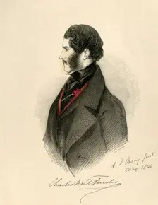 Charles Weld Forester 1840. Creator: Richard James Lane