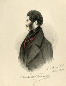 Charles Weld Forester 1840. Creator: Richard James Lane