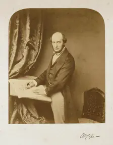 Charles West Cope, RA, c1857. Creator: William Henry Lake Price