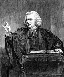 Charles Wesley, 18th century English preacher and hymn writer