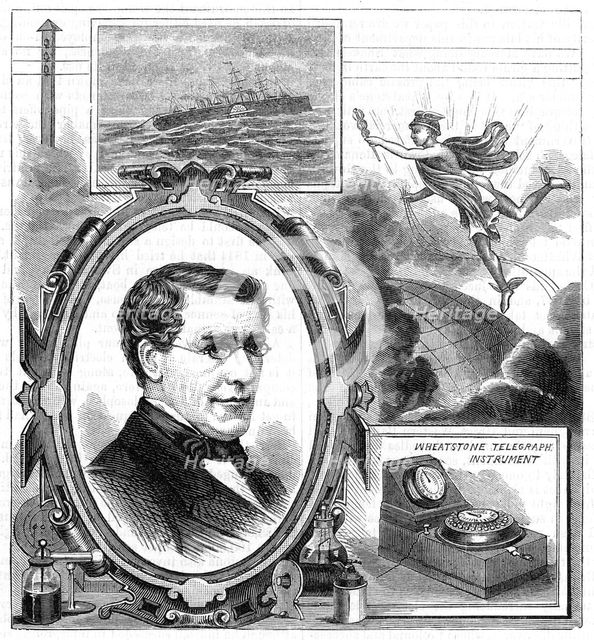 Charles Wheatstone (1802-1875), British physicist, 1882.  Creator: Unknown.